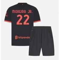 AC Milan Diego Moreira #22 Tredje Tröja Barn 2026-27 Kortärmad (+ Korta byxor)